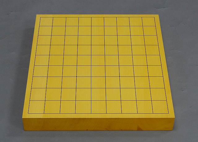 Japanese Kaya Table Shogi Board [4.5cm thick, Straight grain]