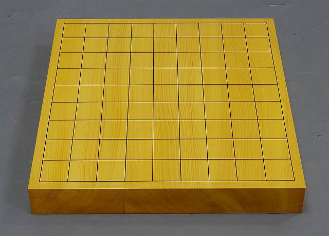 Japanese Kaya Table Shogi Board [4.5cm thick, Straight grain]
