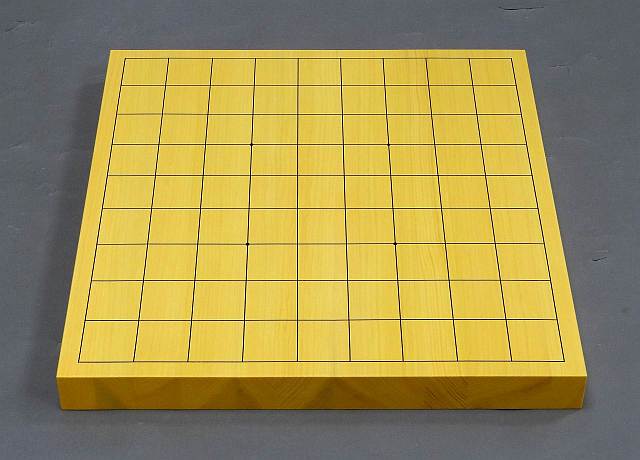 Japanese Kaya Table Shogi Board [3cm thick, Straight grain]