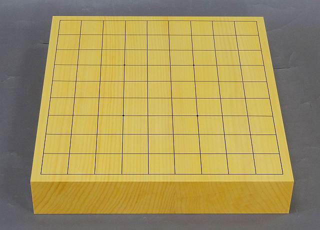 Japanese Kaya Table Shogi Board [6cm thick, Straight grain]