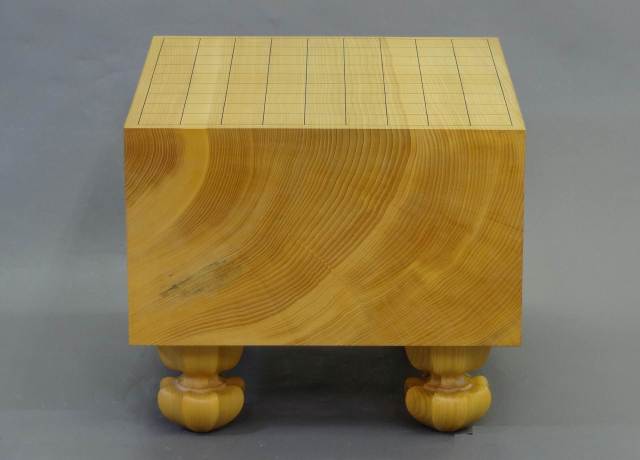 Japanese Kaya Shogi Board [17.6cm thick, Ten-masa]